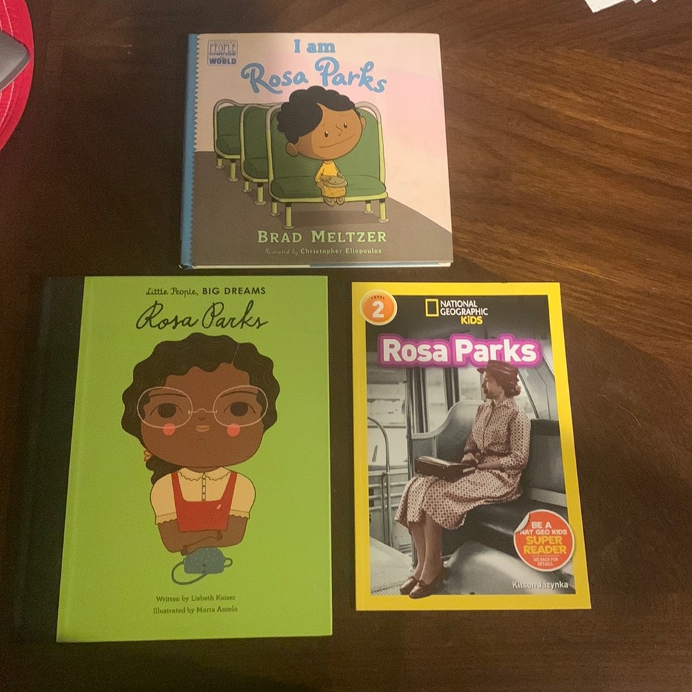 3 books about Rosa Parks